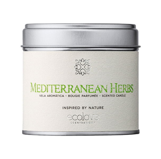 vela perfumada mediterranean herbs